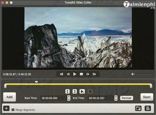 TunesKit Video Cutter for Mac