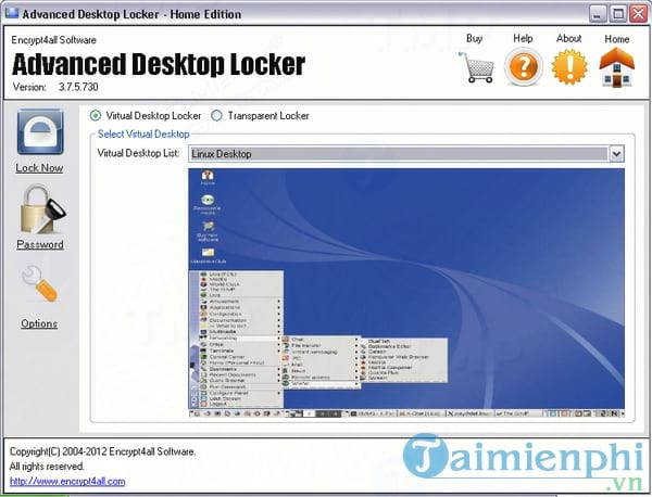 Advanced Desktop Locker Home Edition
