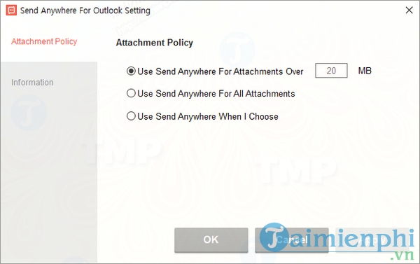 Send Anywhere For Outlook