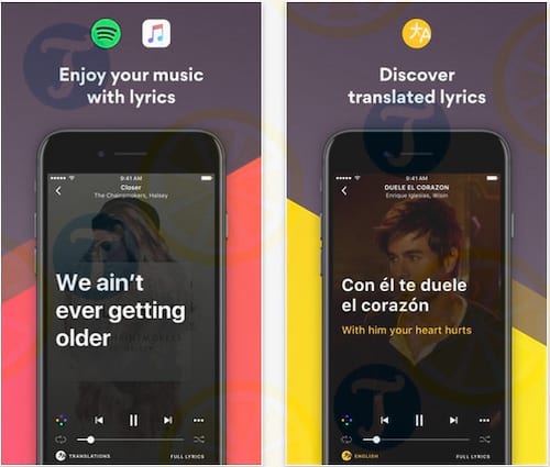 Musixmatch music lyrics cho iPhone