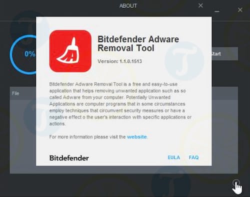 bitdefender adware removal system
