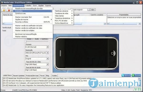 MediaCoder iPod/iPhone/iPad Edition
