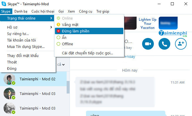 tai skype cho may tinh