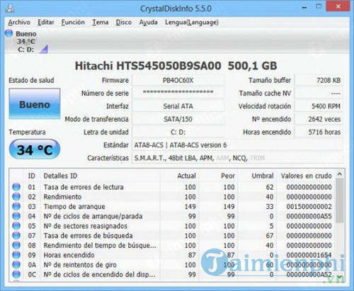 Portable CrystalDiskInfo