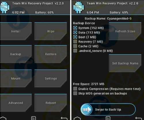TWRP Recovery cho Android