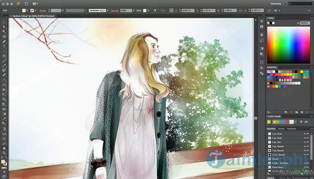 Adobe Illustrator cho Mac