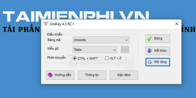 Download Unikey 4.3 - Hỗ Trợ Gõ Tiếng Việt Trên Máy Tính Mới Nhất 2018