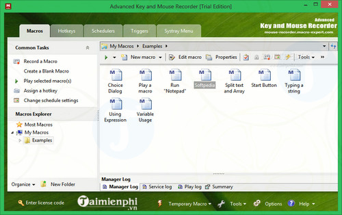advanced key and mouse recorder