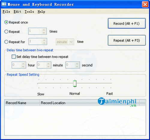 mouse keyboard recorder