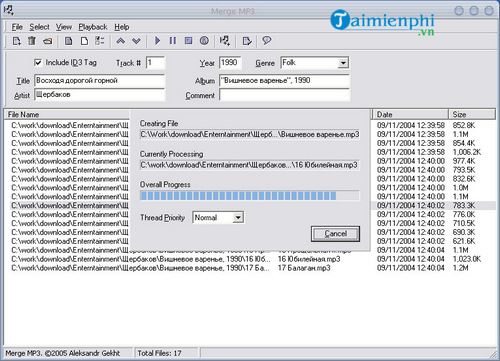 tai merge mp3
