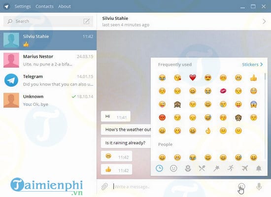 telegram cho windows