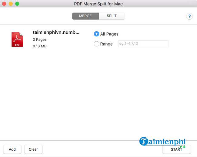 Download PDF Merge Split for Mac 1.1.0 - Hợp nhất và chia nhỏ tài liệu