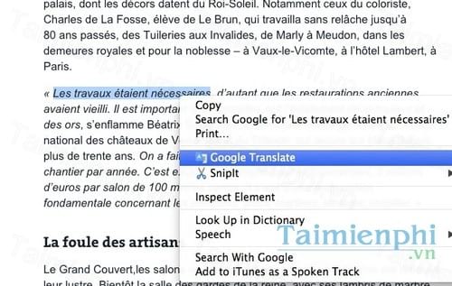 google translate for chrome