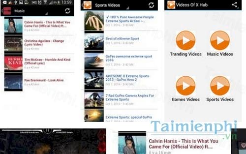 videos x hub for android
