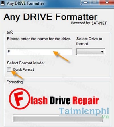 any drive formatter