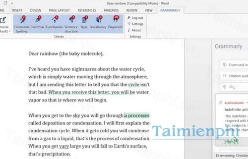 grammarly for microsoft office