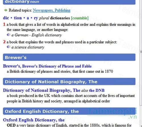 longman english dictionary browser