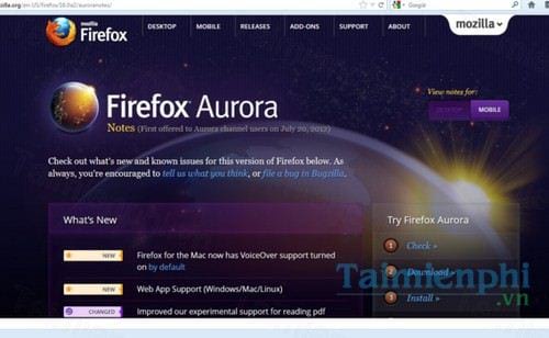 Firefox aurora mac download latest