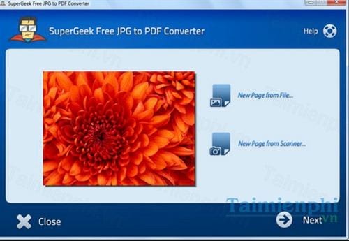 supergeek free jpg to pdf converter