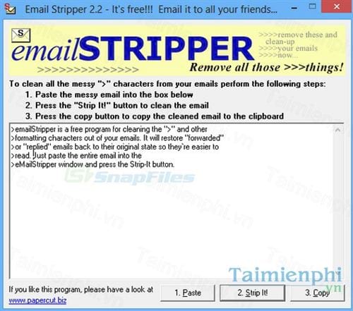 email stripper portable