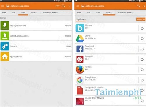 Download Aptoide for Android 8.3.0.6 - Kho ứng dụng phong phú cho điện