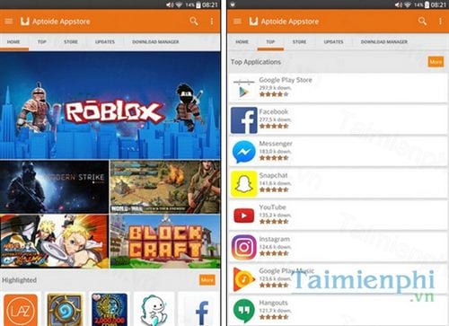 aptoide for android