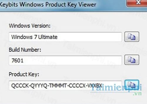 Keybits Windows Product Key Viewer