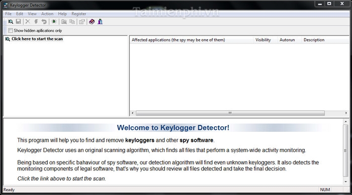 Keylogger Detector for Windows